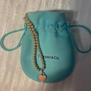Tiffany Pink heart bracelet